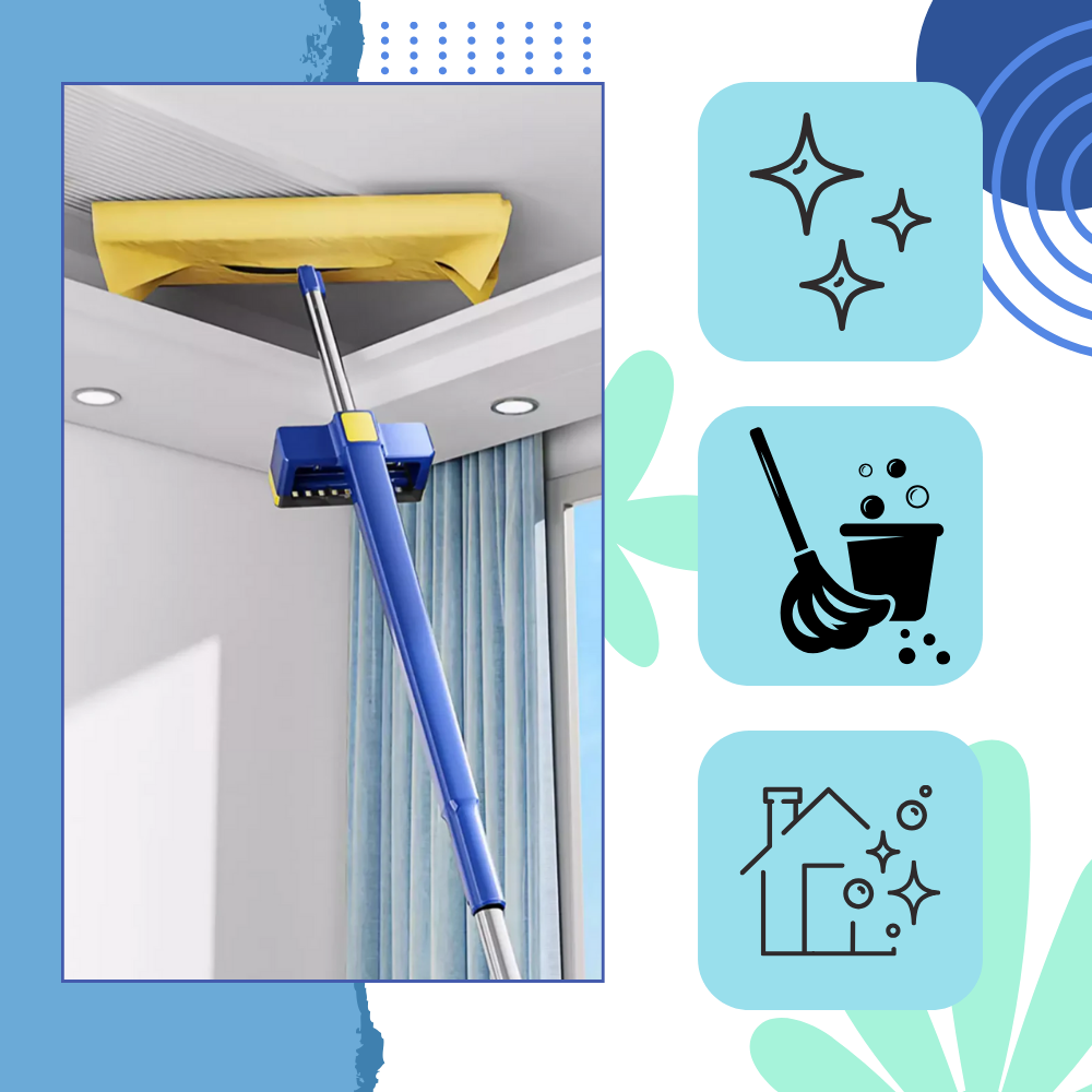 Self-wringing Flat Mop With Bucket