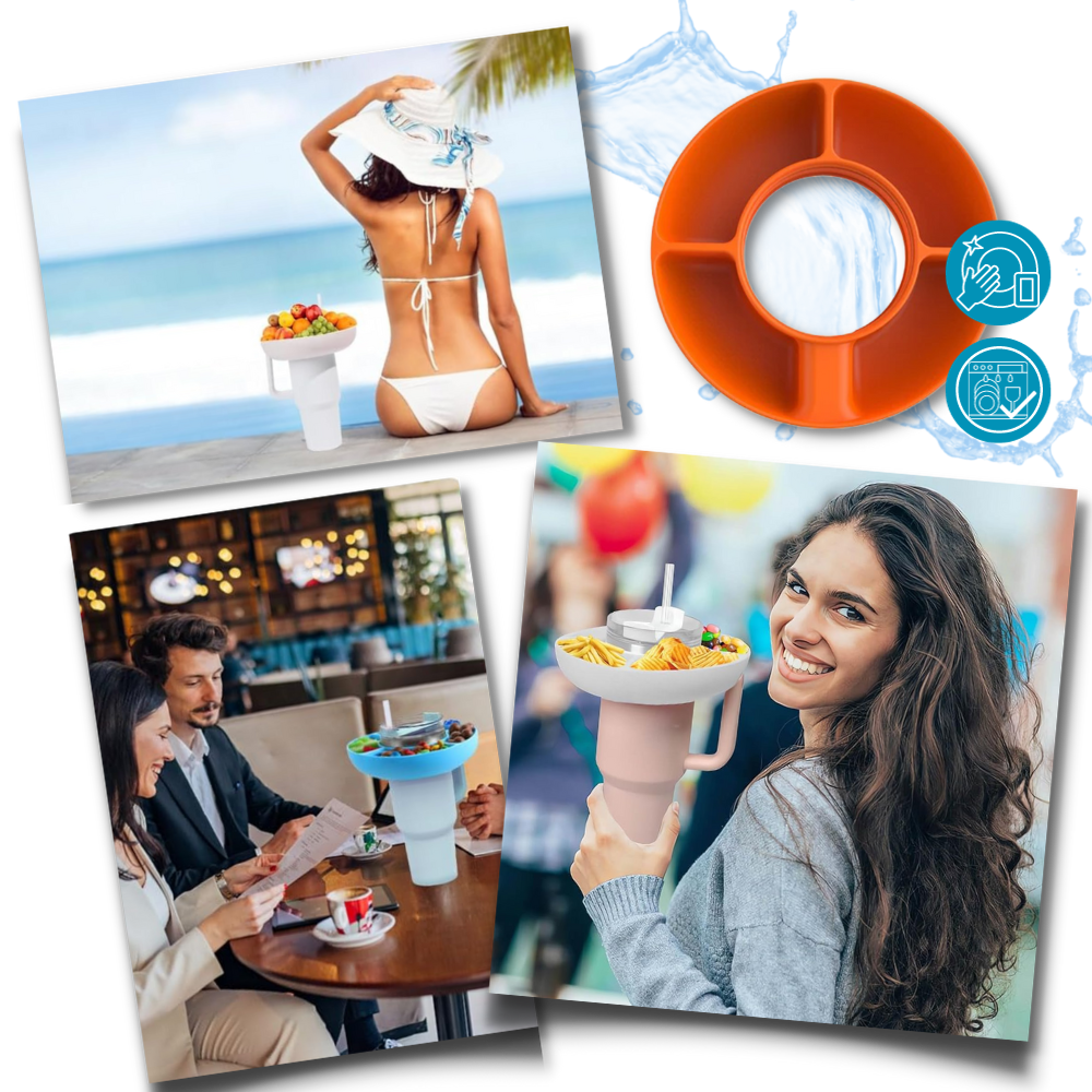 Silicone Snack Ring for Stanley Tumblers