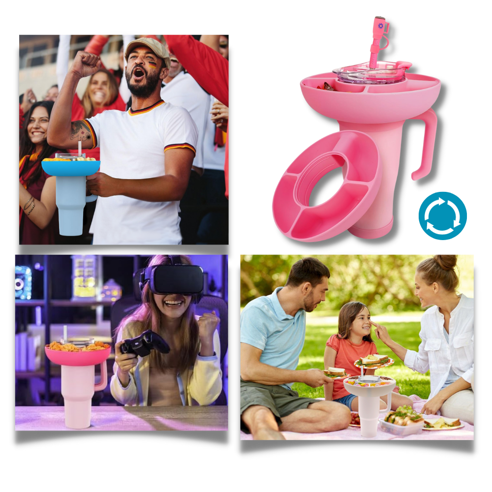 Silicone Snack Ring for Stanley Tumblers