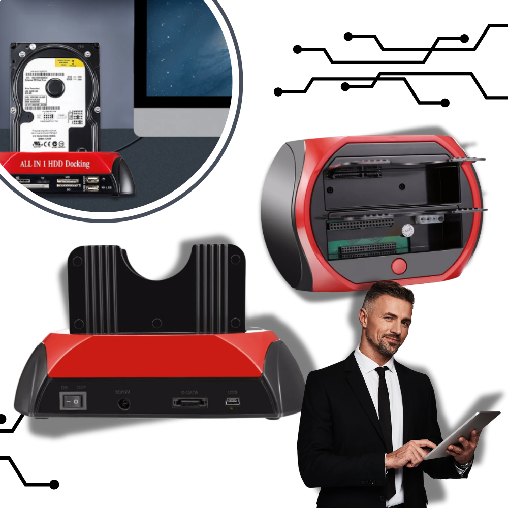 Streamlined Data Management HBD Docking Station