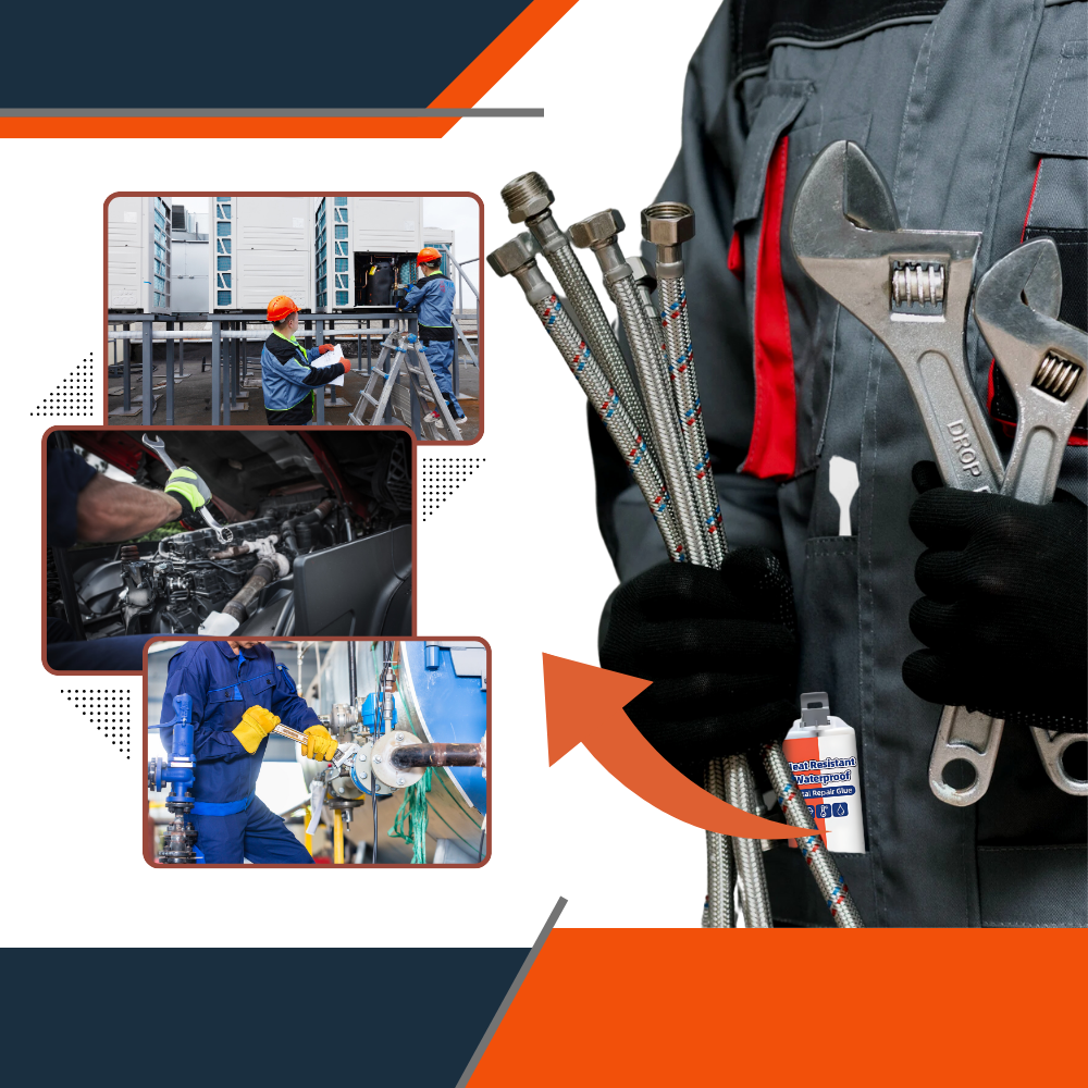 Strong Bond Waterproof Metal Repair Glue