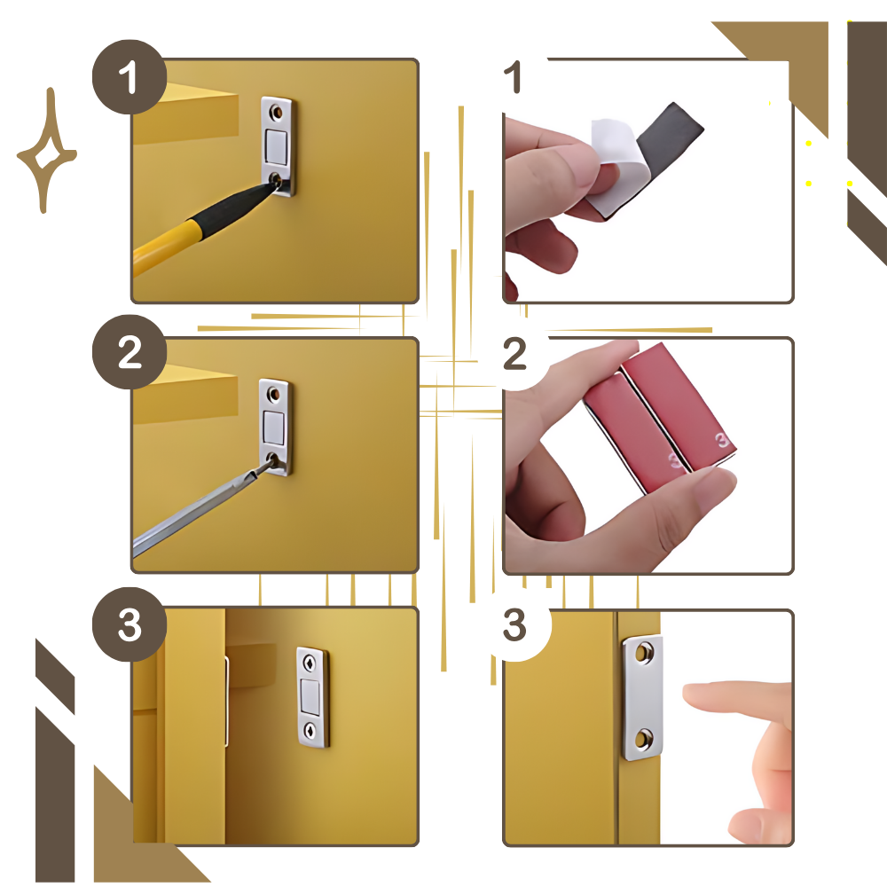 Strong Magnetic Cabinet Locks
