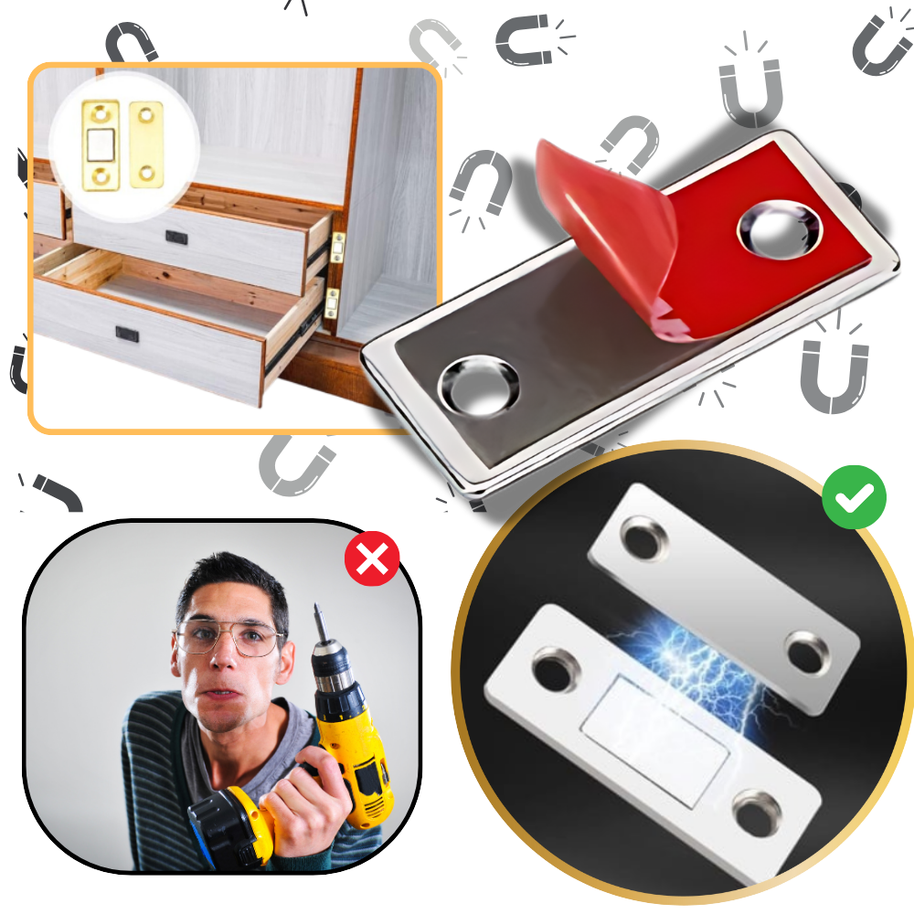 Strong Magnetic Cabinet Locks