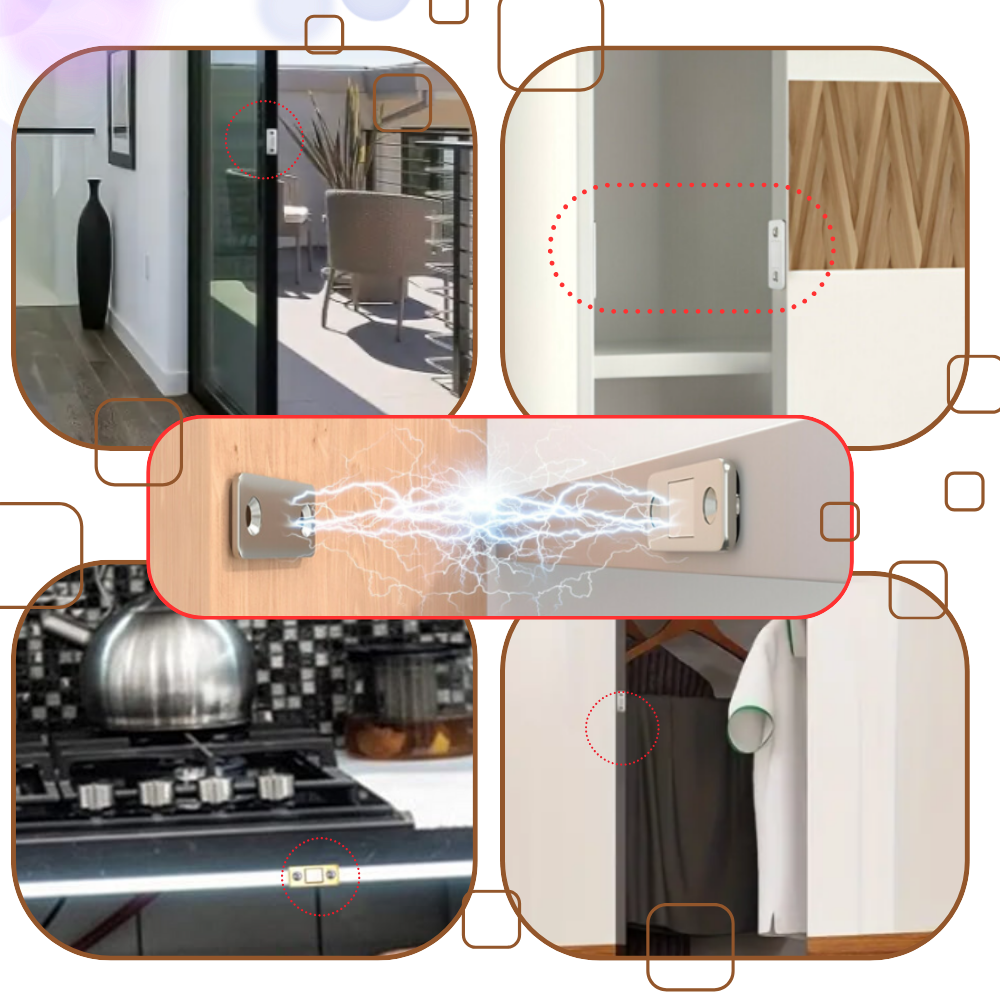 Strong Magnetic Cabinet Locks