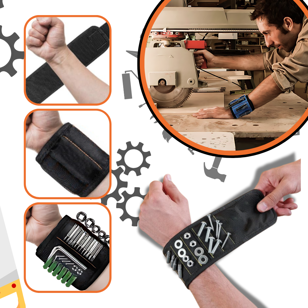 Strong Oxford Cloth Magnetic Wristbands