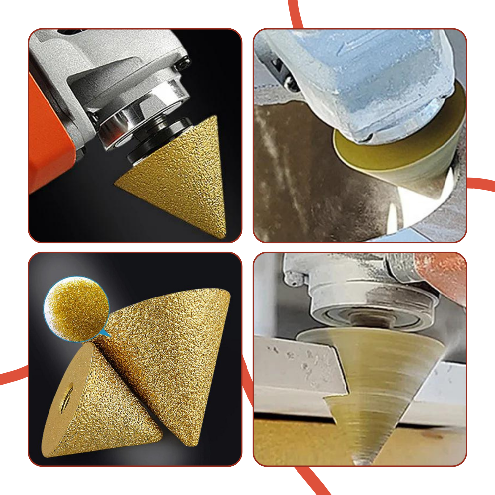 Superior Diamond Beveling Chamfer Bit