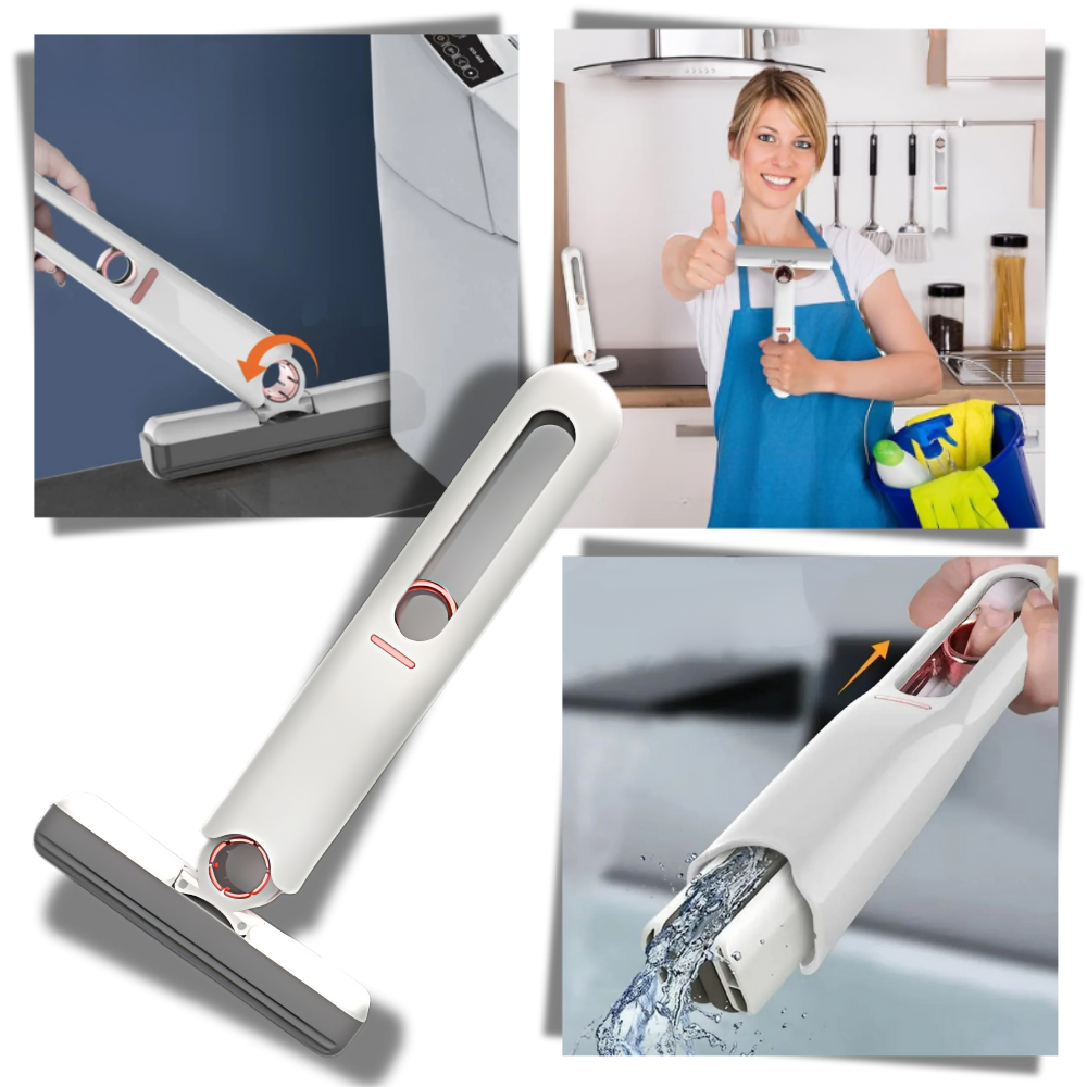 Swivel Head Self Squeeze Mop