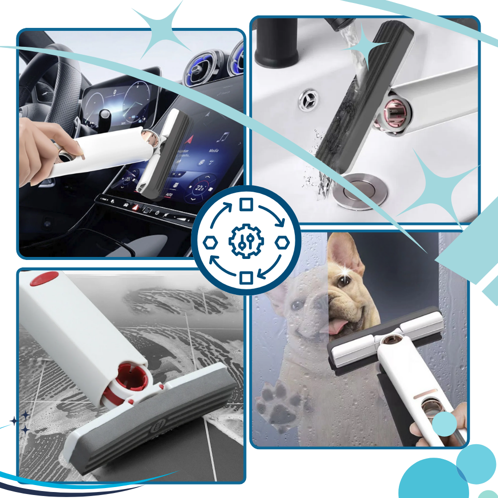 Swivel Head Self Squeeze Mop