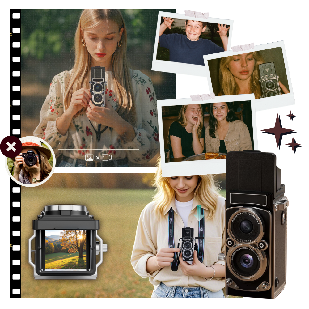 Timeless Click TLR Camera