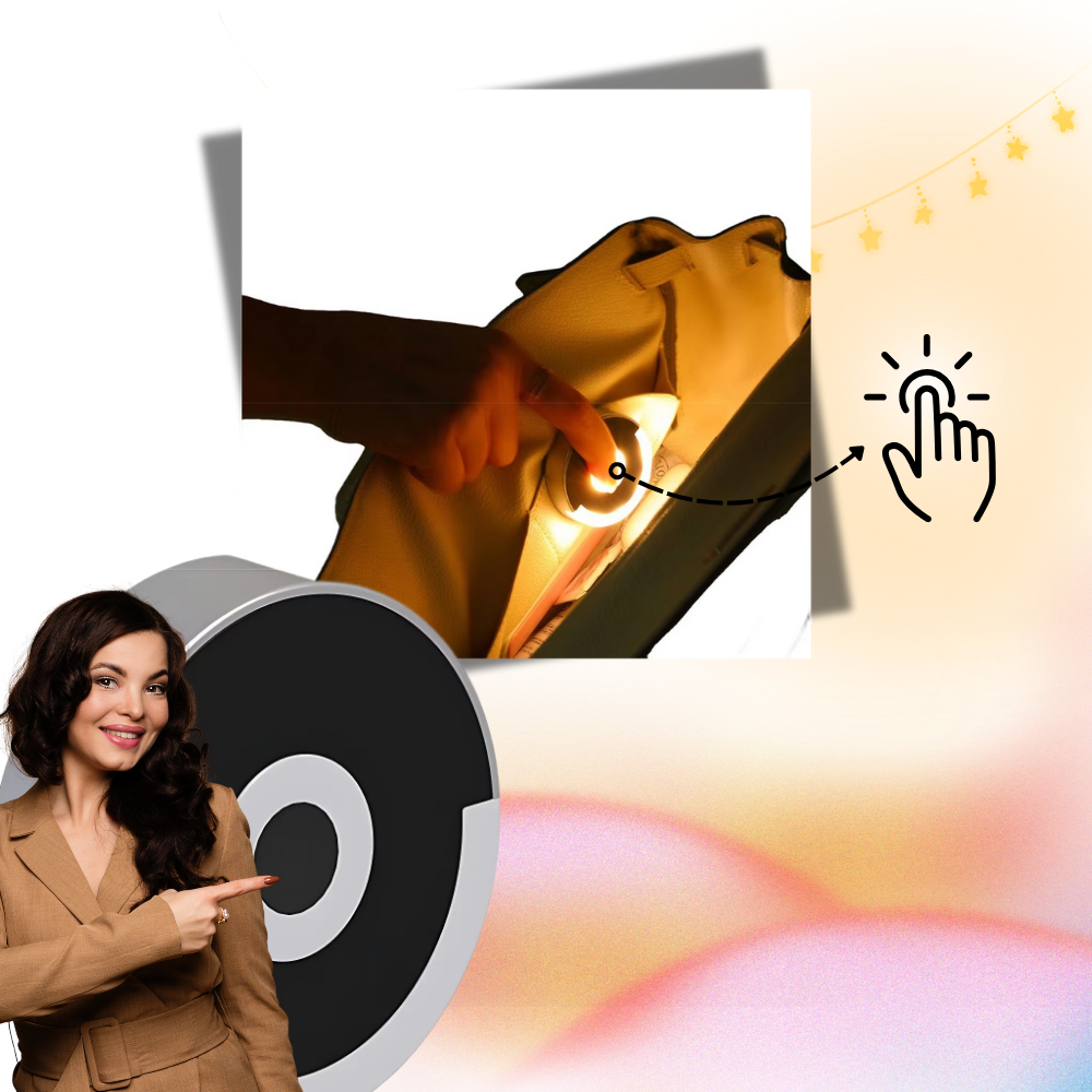 Touch-Activated Bag Light