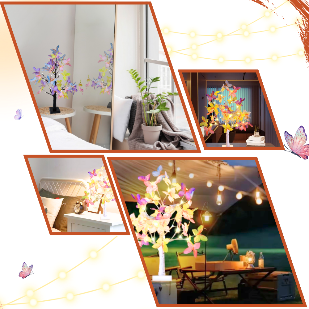 Tranquil Fairy Light Tree