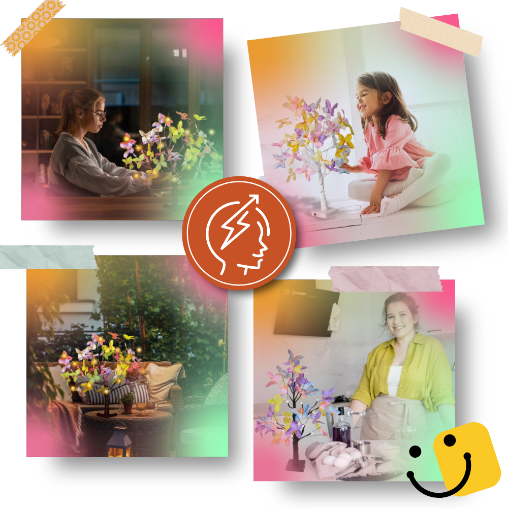 Tranquil Fairy Light Tree