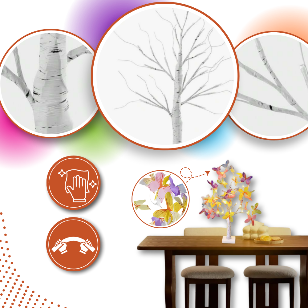 Tranquil Fairy Light Tree