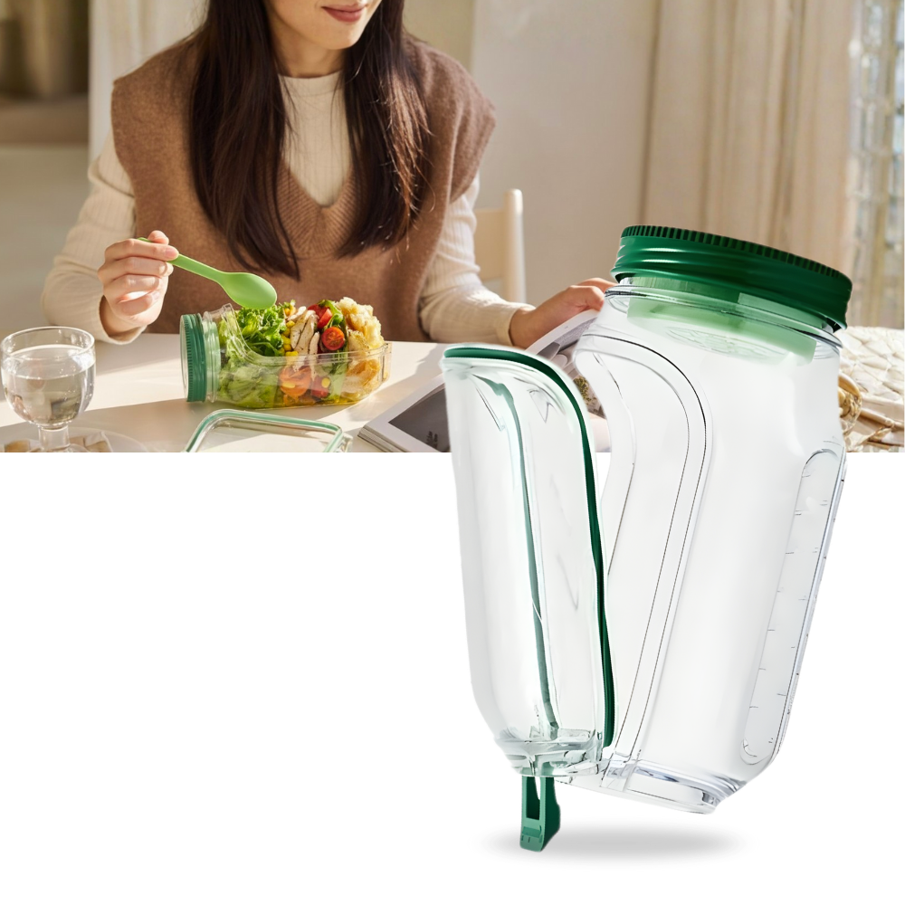 Transparent Meal Prep Jar