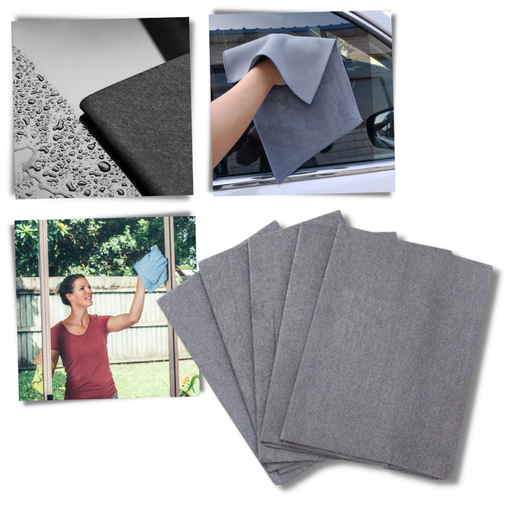 Ultra-Absorbent Thickened Microfiber Cleaning Cloth
