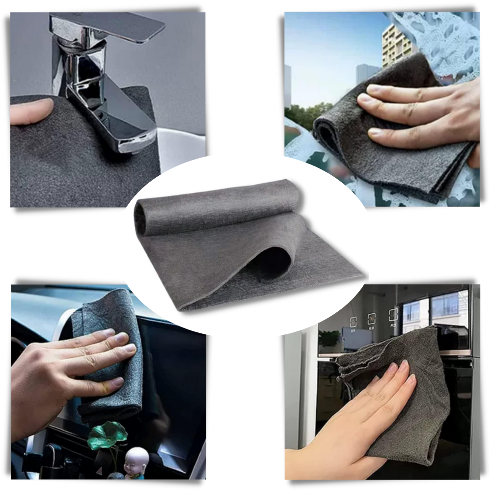 Ultra-Absorbent Thickened Microfiber Cleaning Cloth