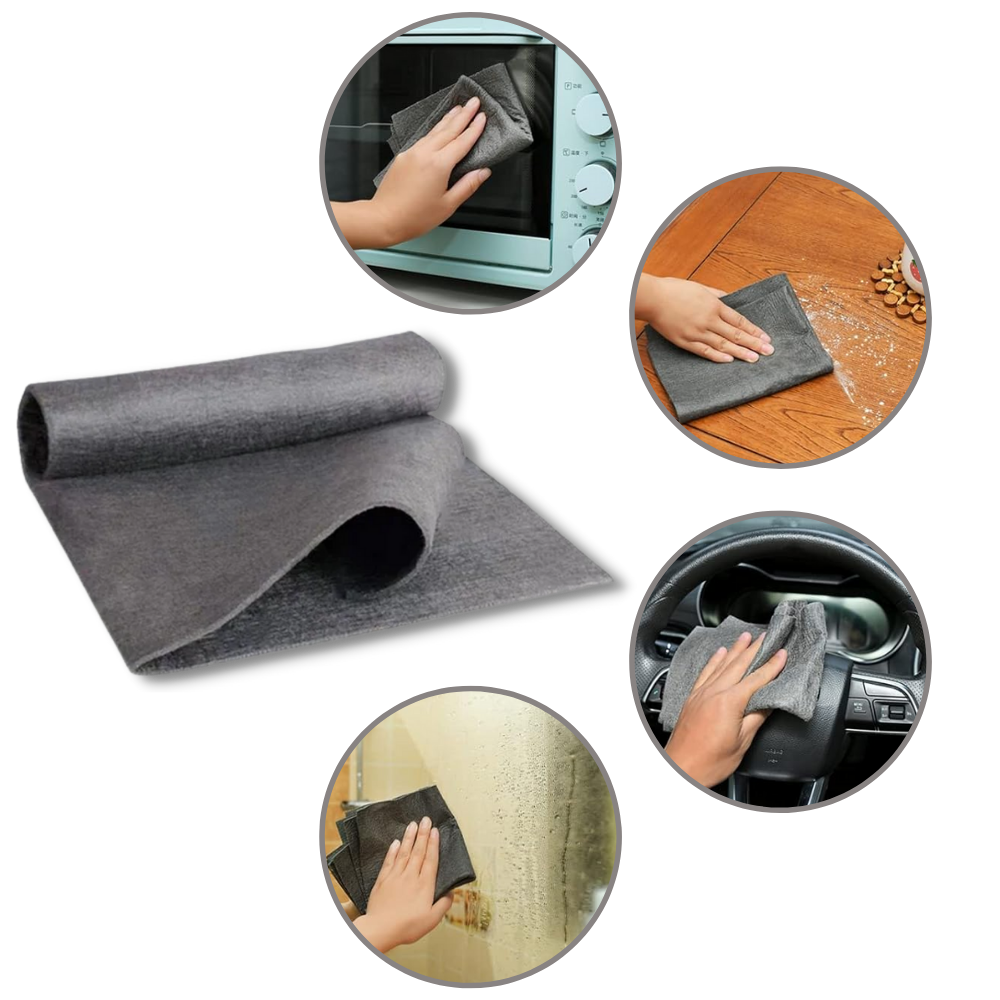 Ultra-Absorbent Thickened Microfiber Cleaning Cloth