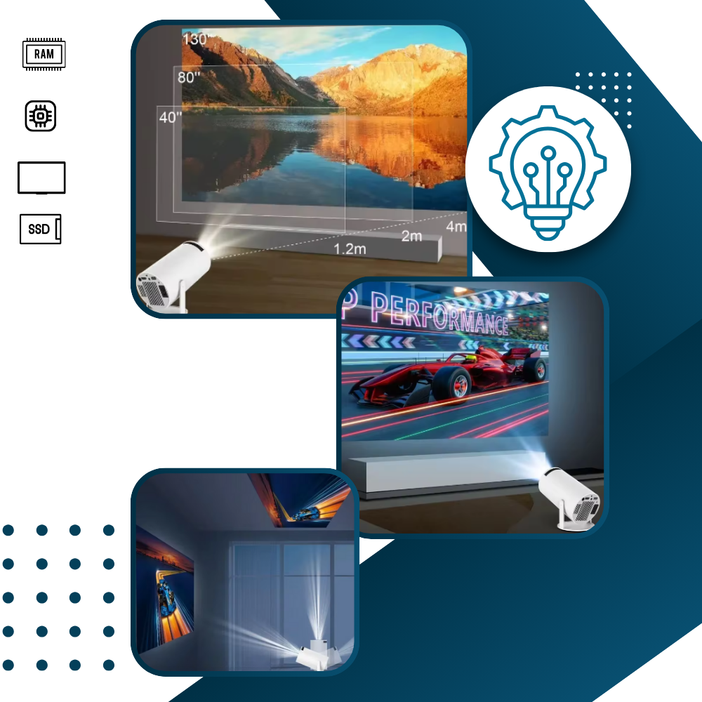 Ultra HD Magic Screen Projector