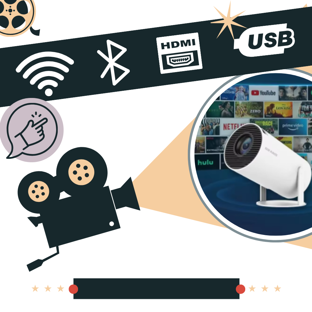 Ultra HD Magic Screen Projector