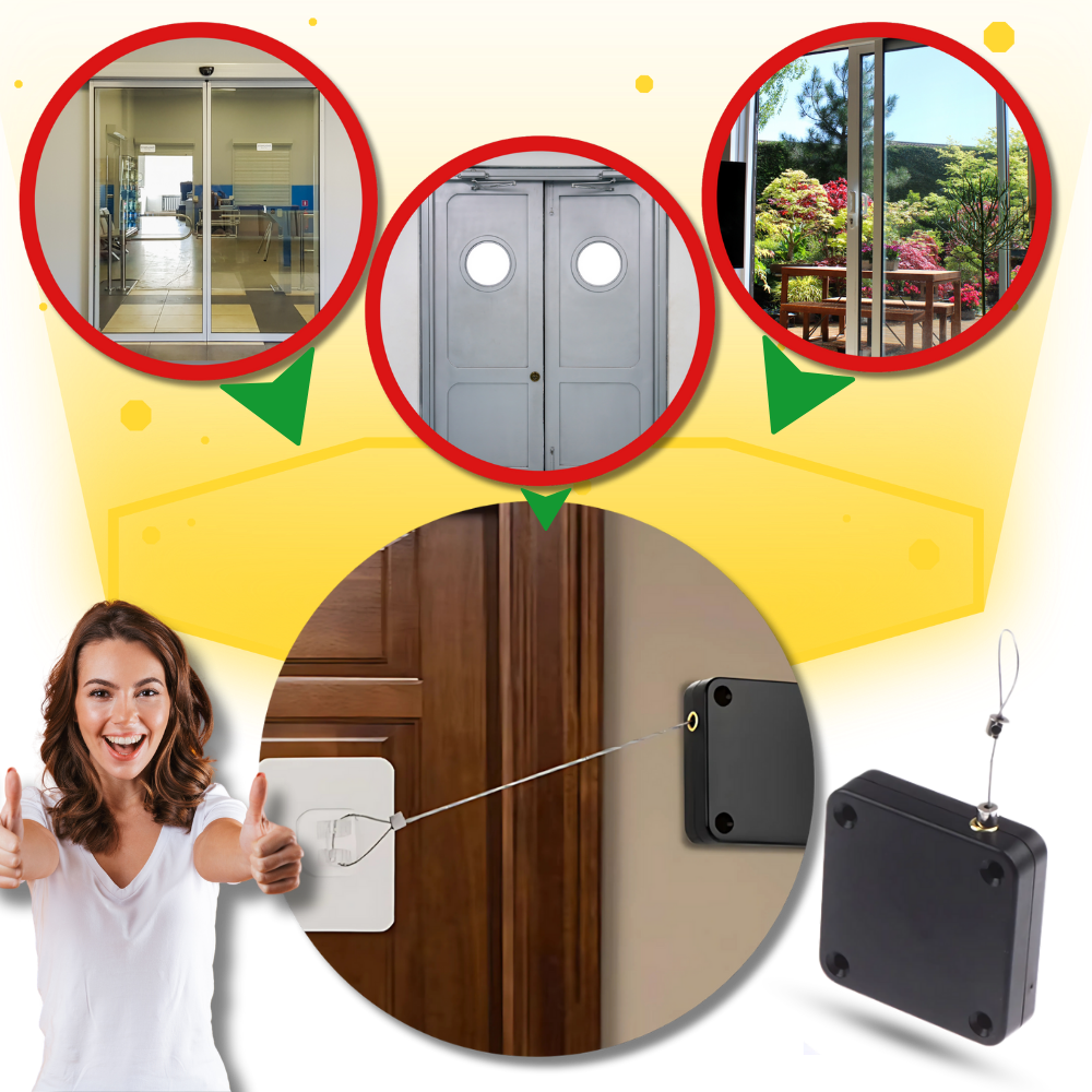 Punch-free Automatic Door Closer