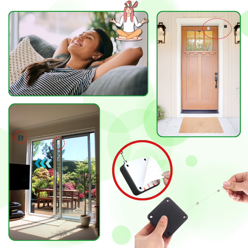 Punch-free Automatic Door Closer