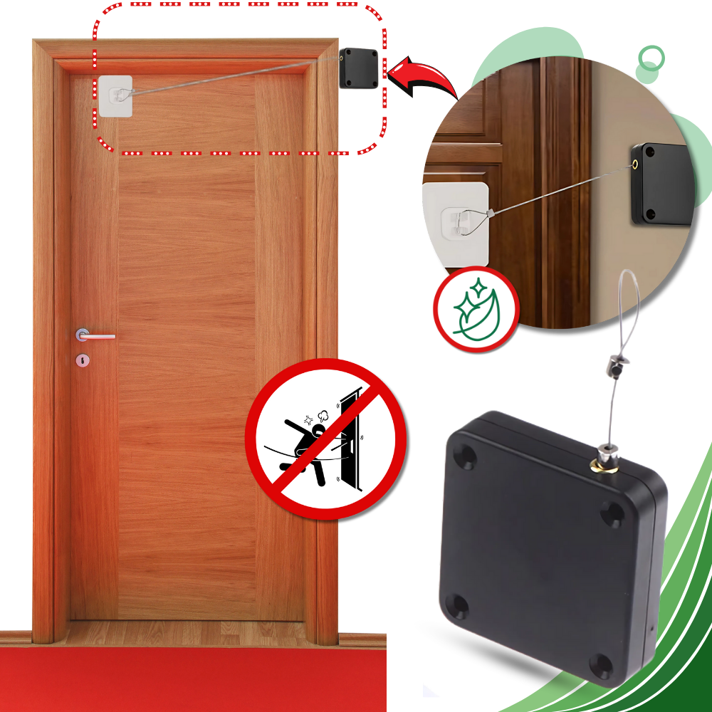 Punch-free Automatic Door Closer