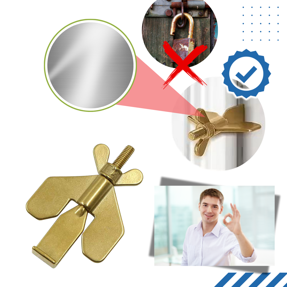 Universal No Drilling Travel Door Lock