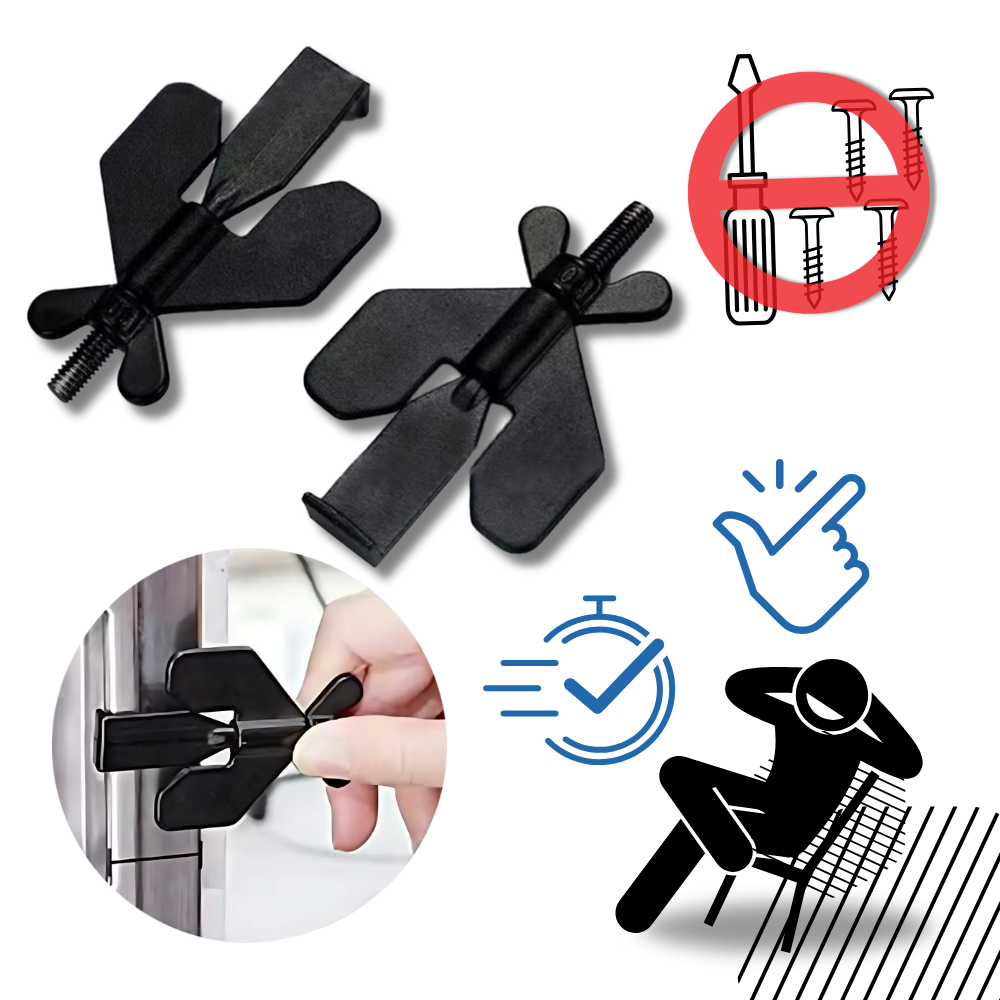 Universal No Drilling Travel Door Lock