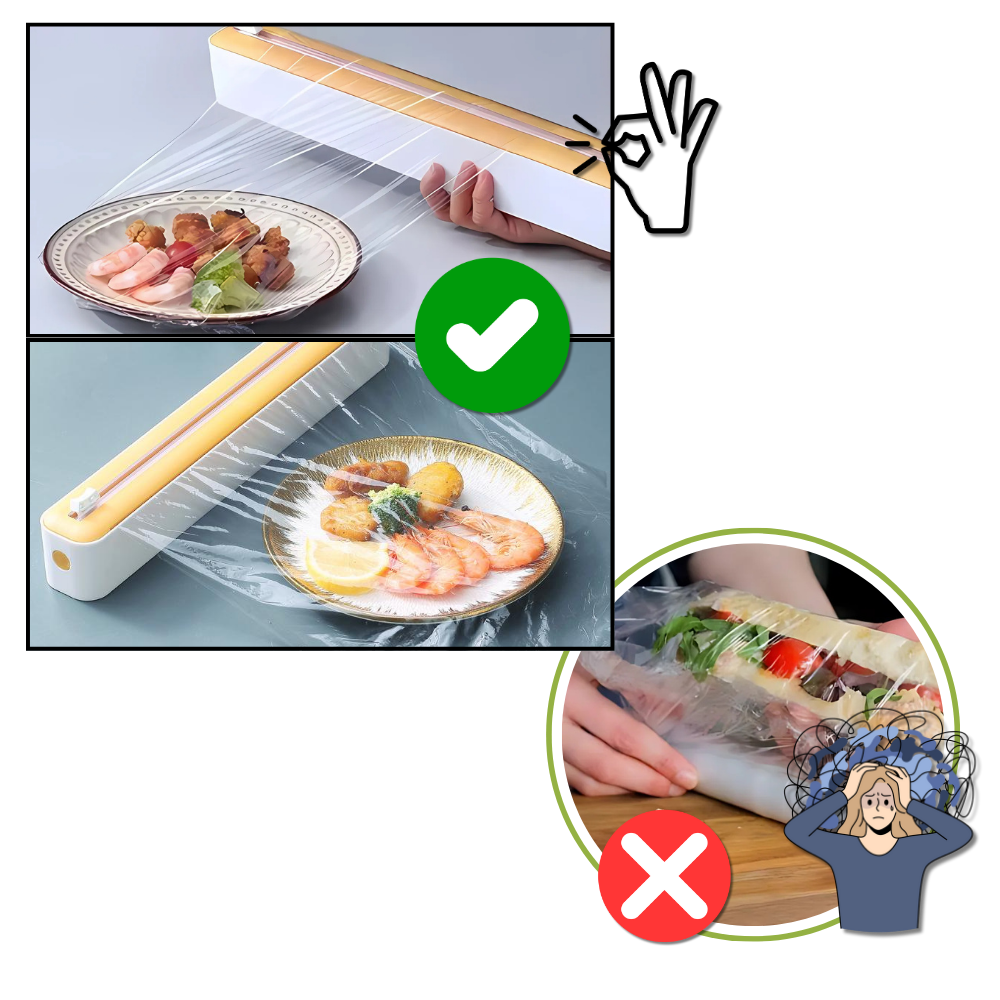 Versatile Plastic Wrap Cutter