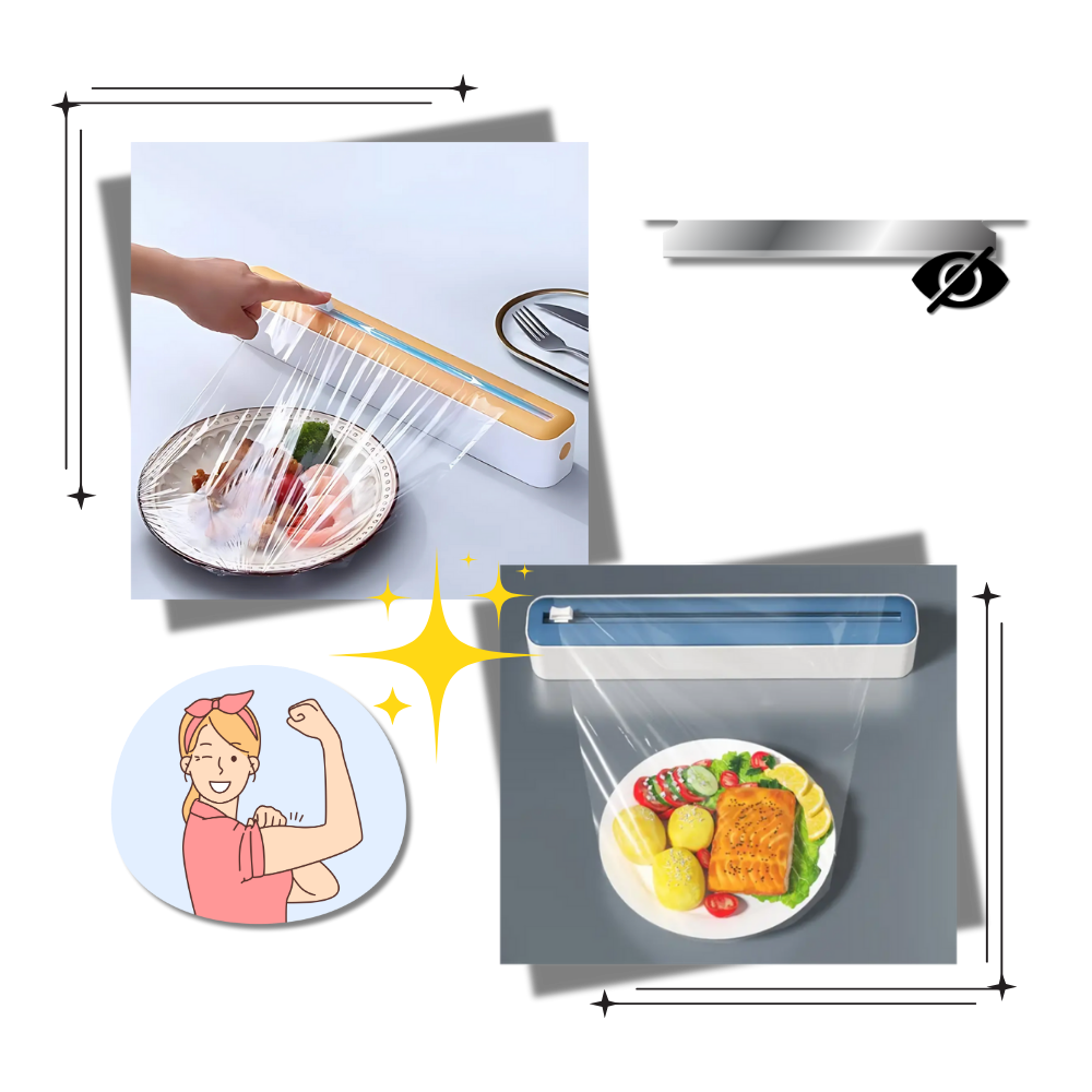 Versatile Plastic Wrap Cutter