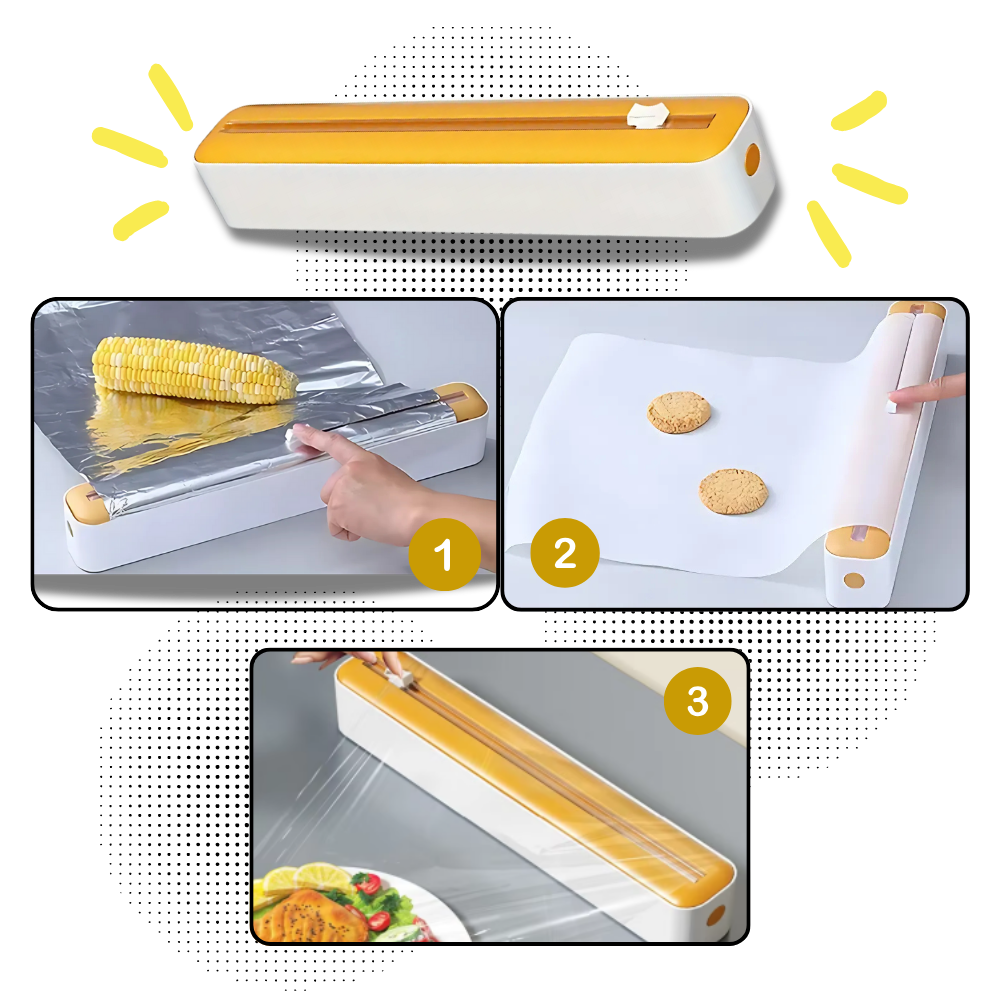 Versatile Plastic Wrap Cutter