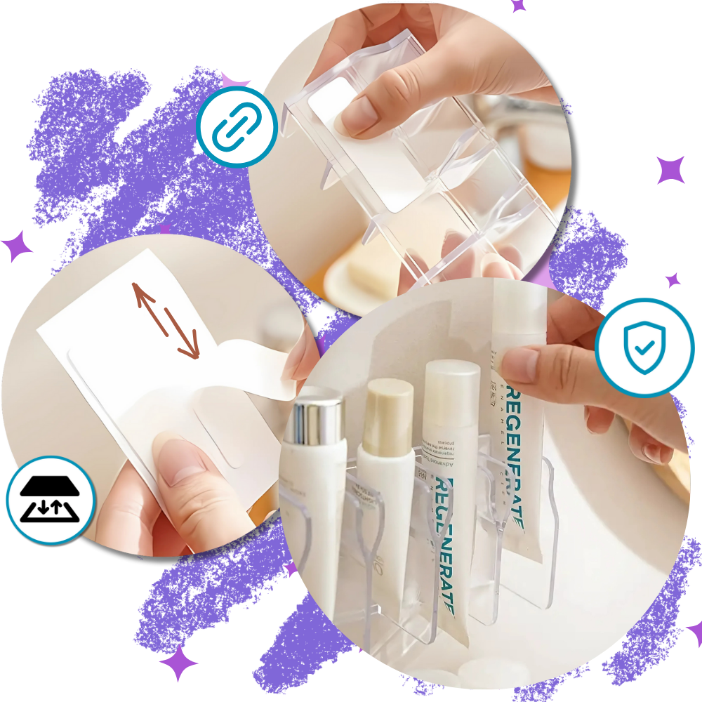 Versatile Skin Care Rack