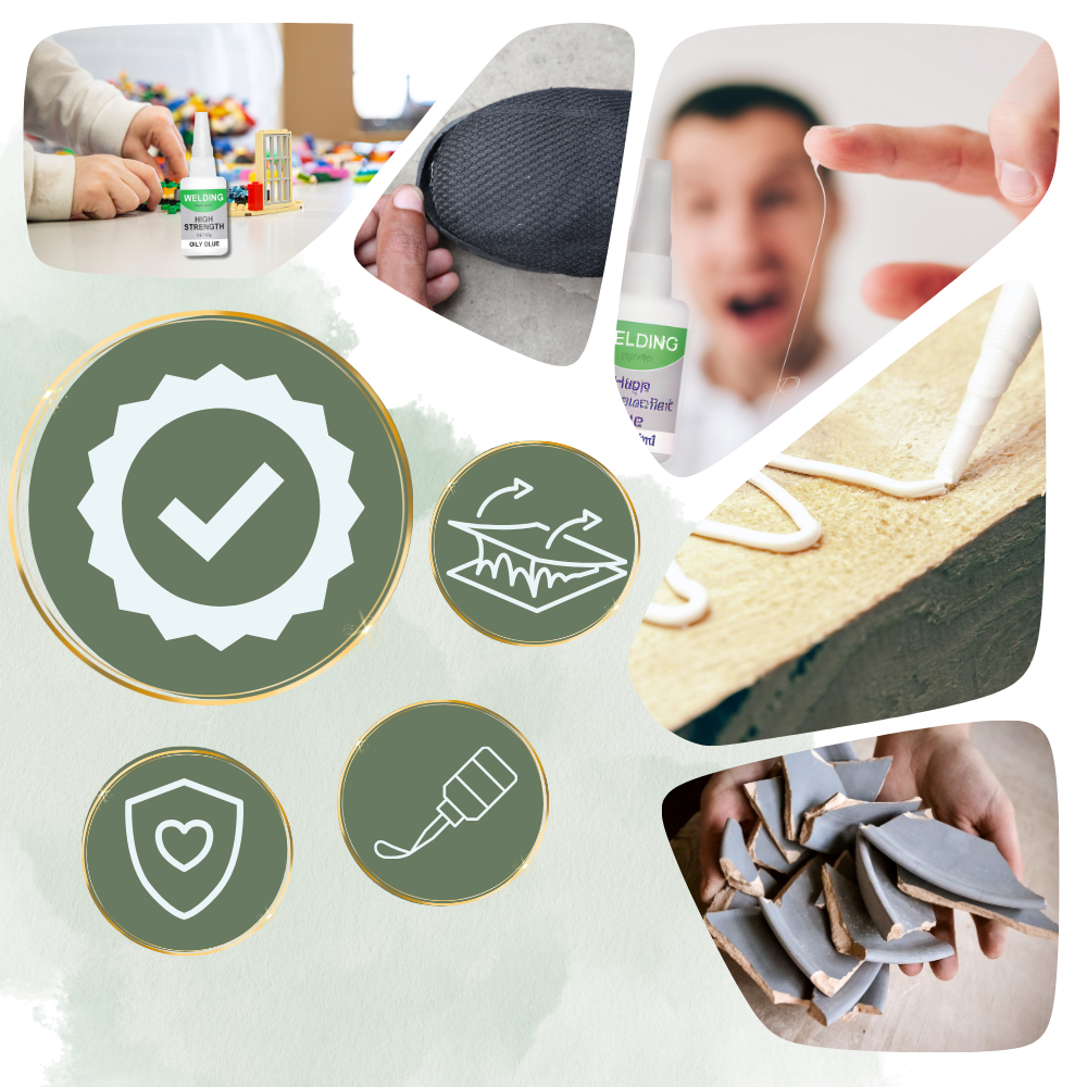 Versatile Welding High Strength Oily Glue