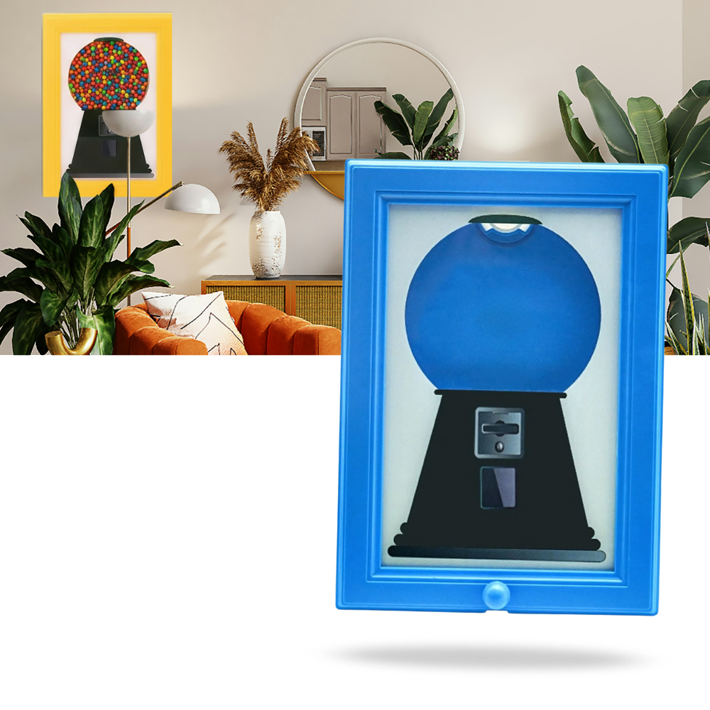 Wall-Mounted Candy Frame Dispenser