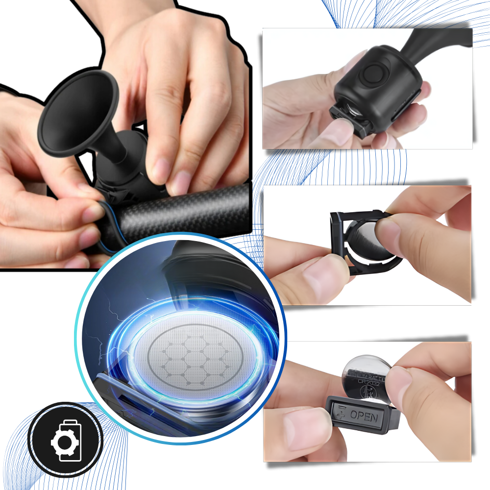 Waterproof Loud Electric Bike Horn