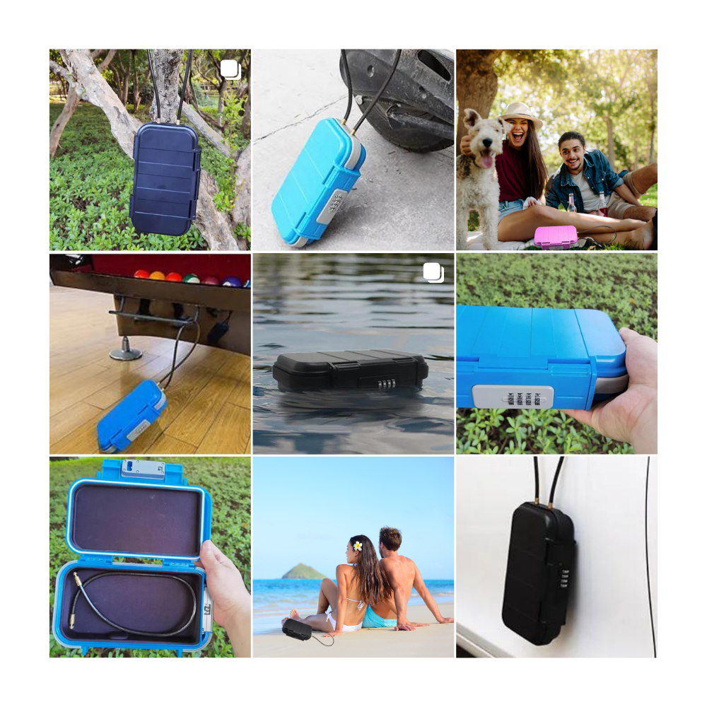 Waterproof Small Lockable Storage Box