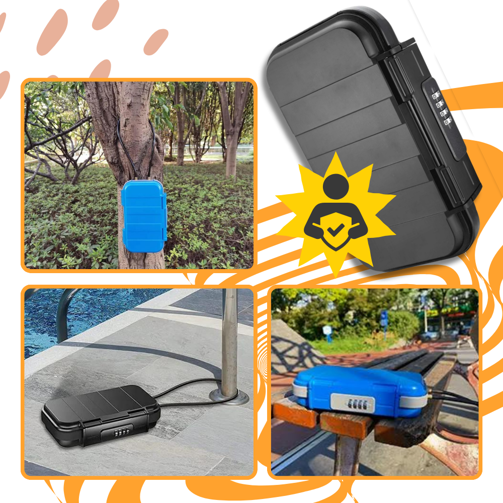 Waterproof Small Lockable Storage Box