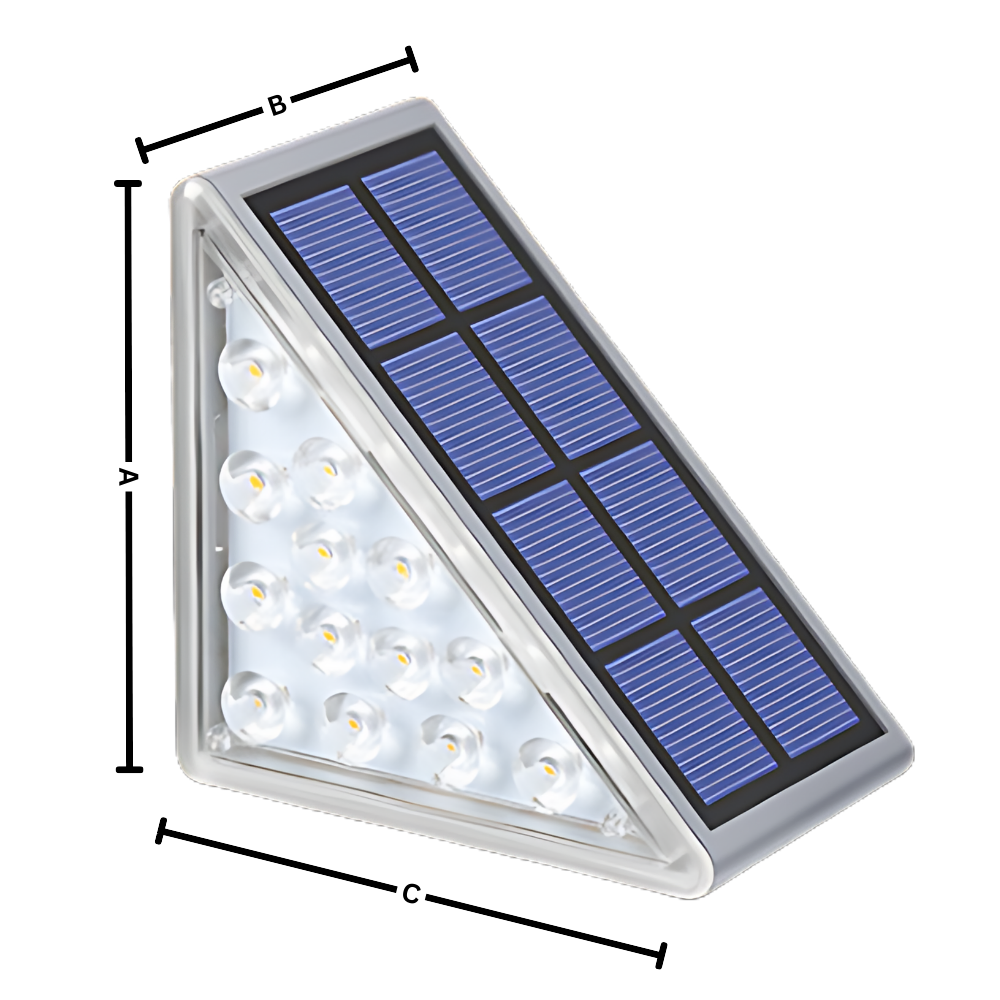Waterproof Solar Step Lights