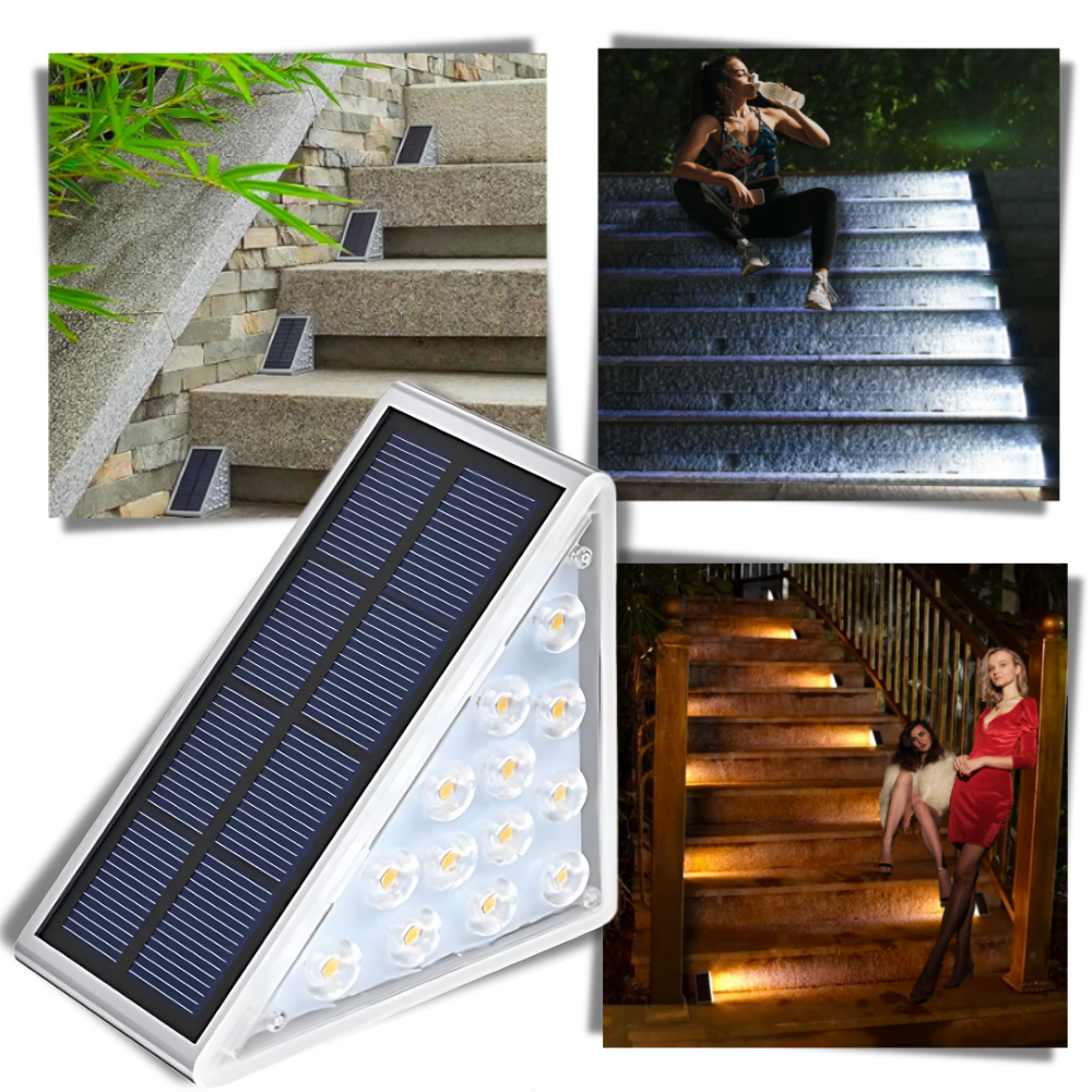 Waterproof Solar Step Lights