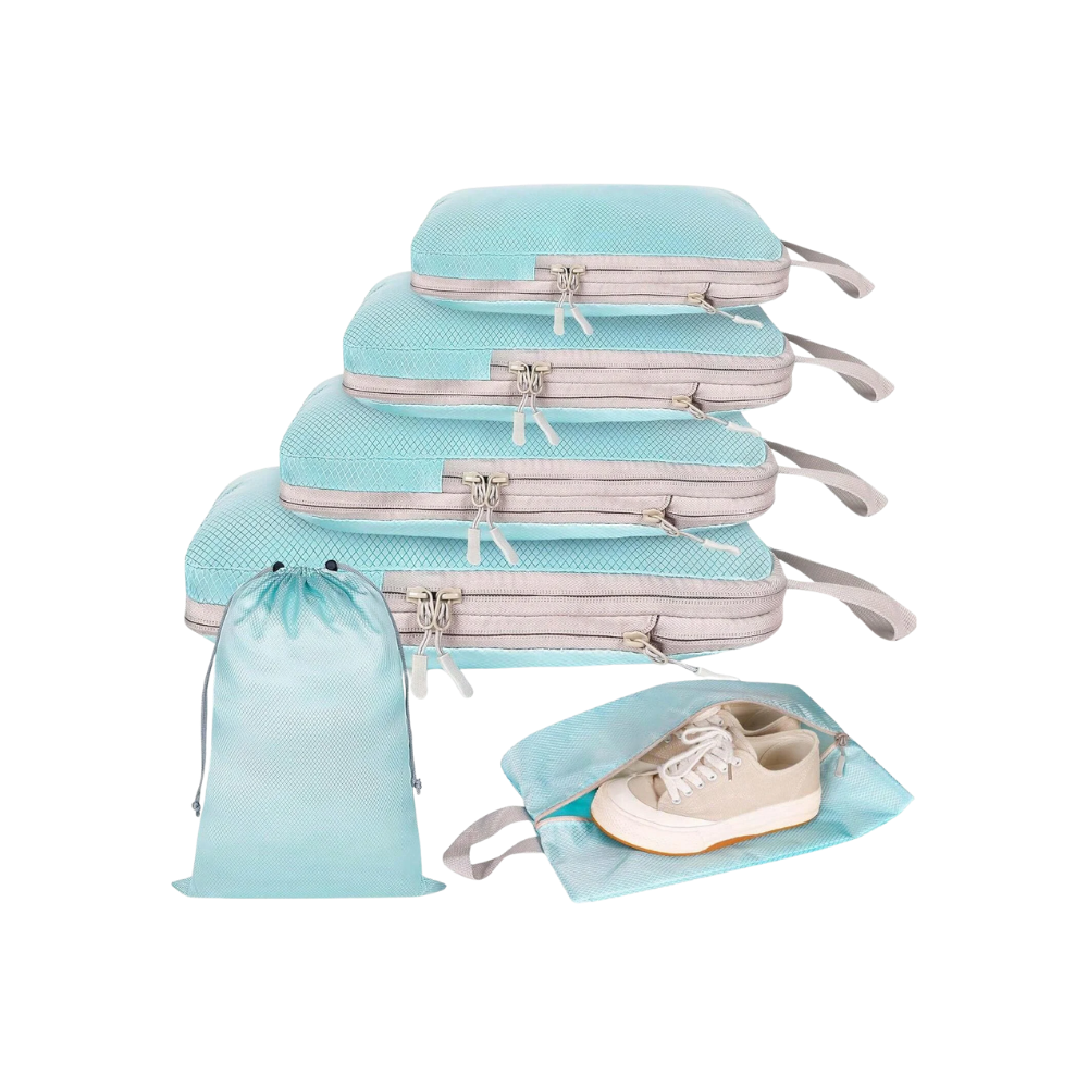 Zip Compress Luggage Organizer