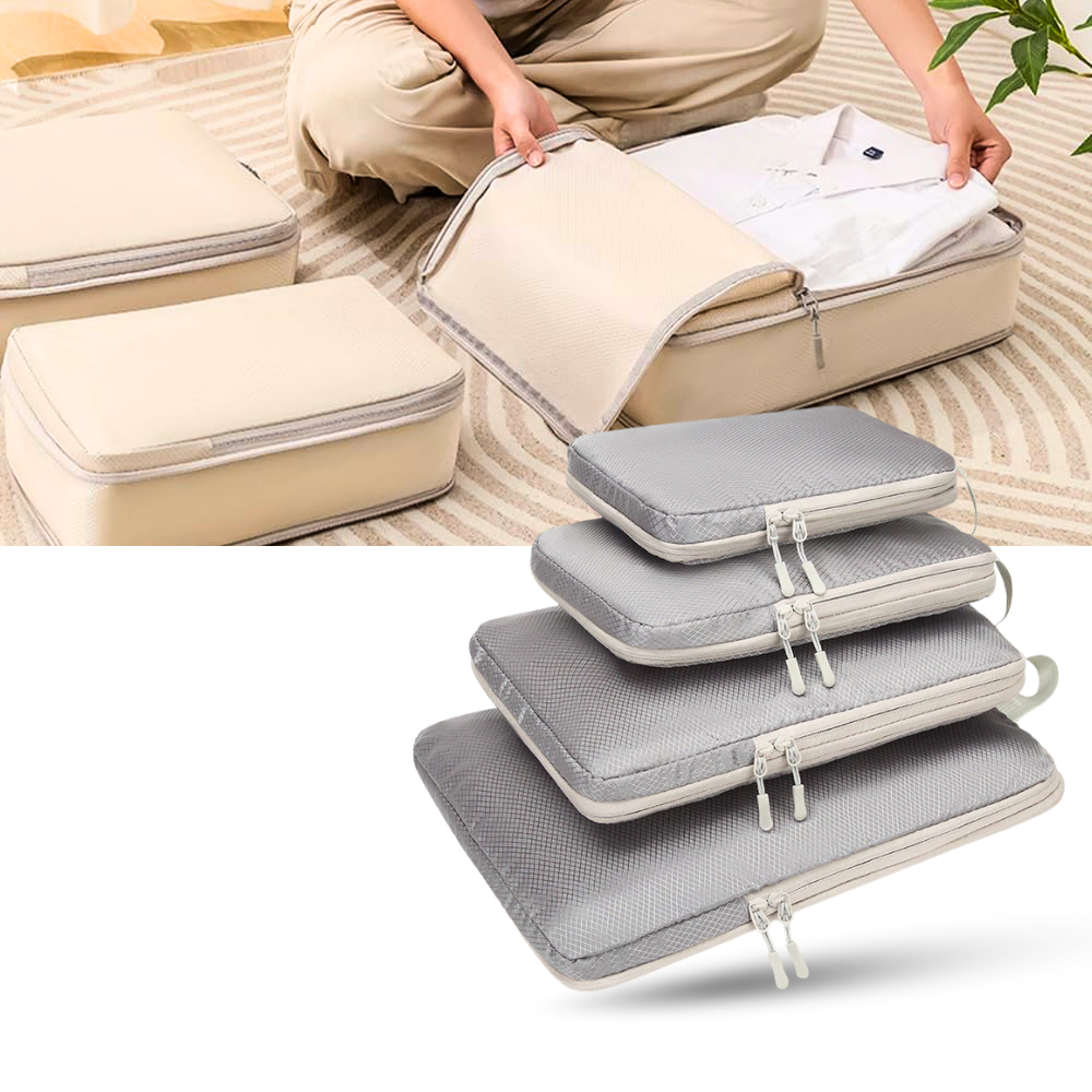 Zip Compress Luggage Organizer