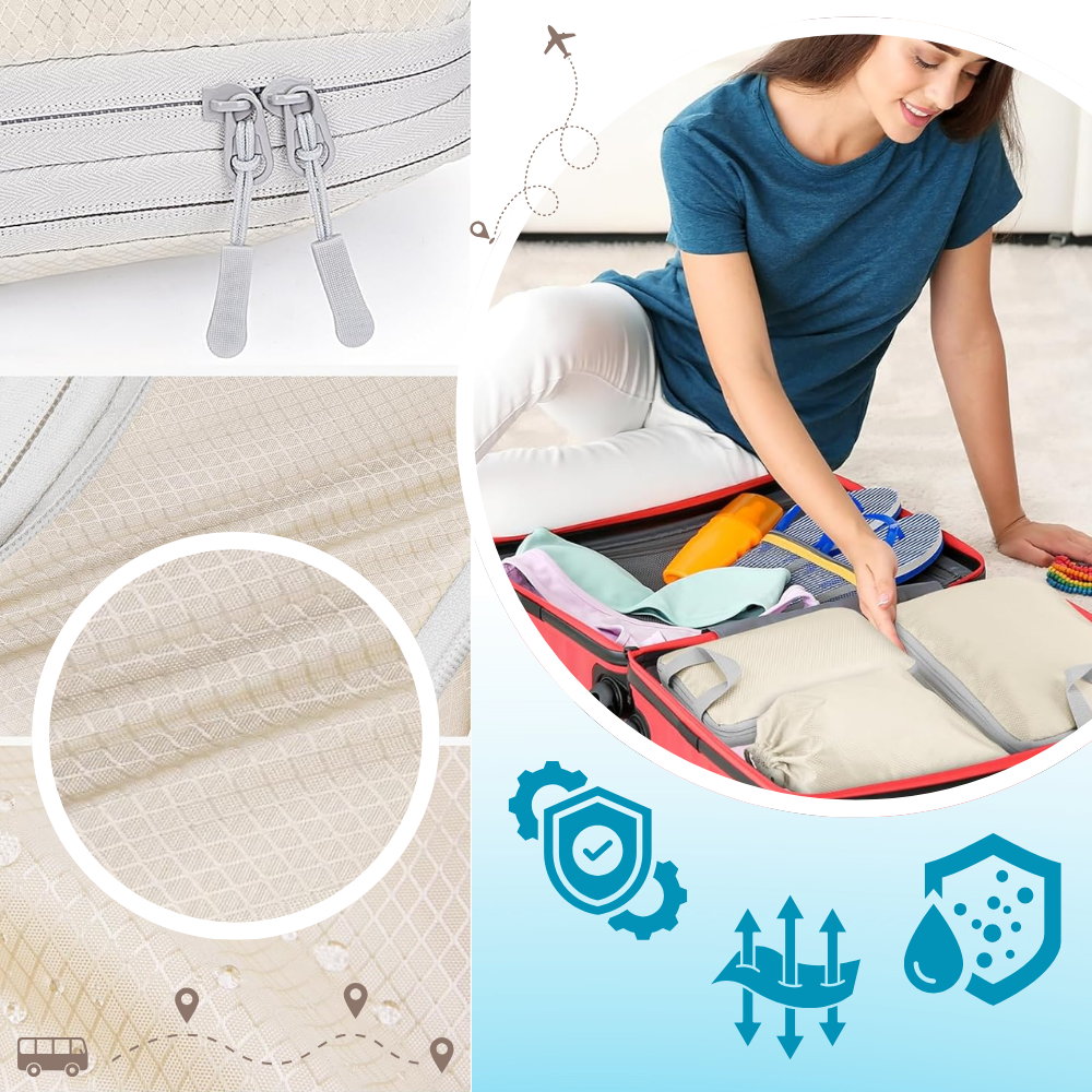 Zip Compress Luggage Organizer