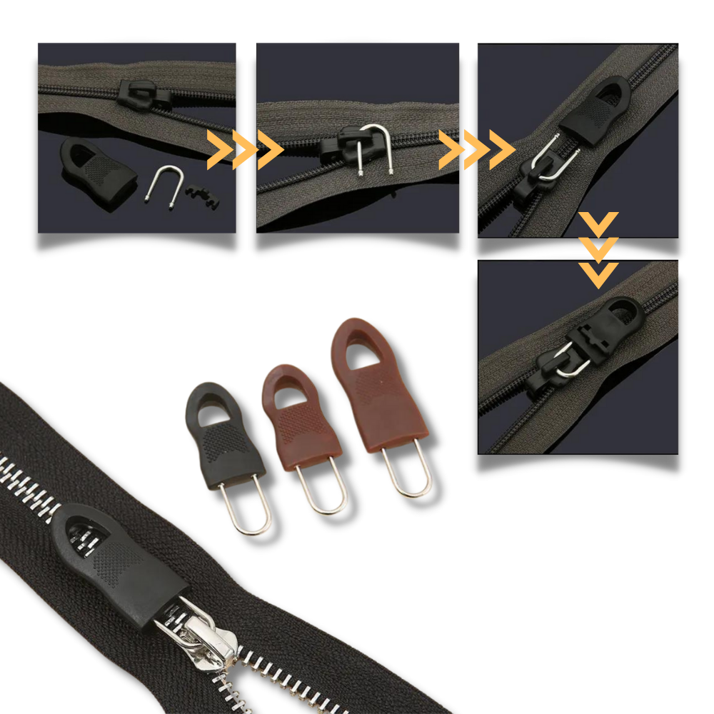 Zipper Pull Replacement Set